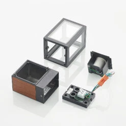 Lucande Alleria Außenwandlampe, Aluminium, Eckig -Lucande 9616277 8