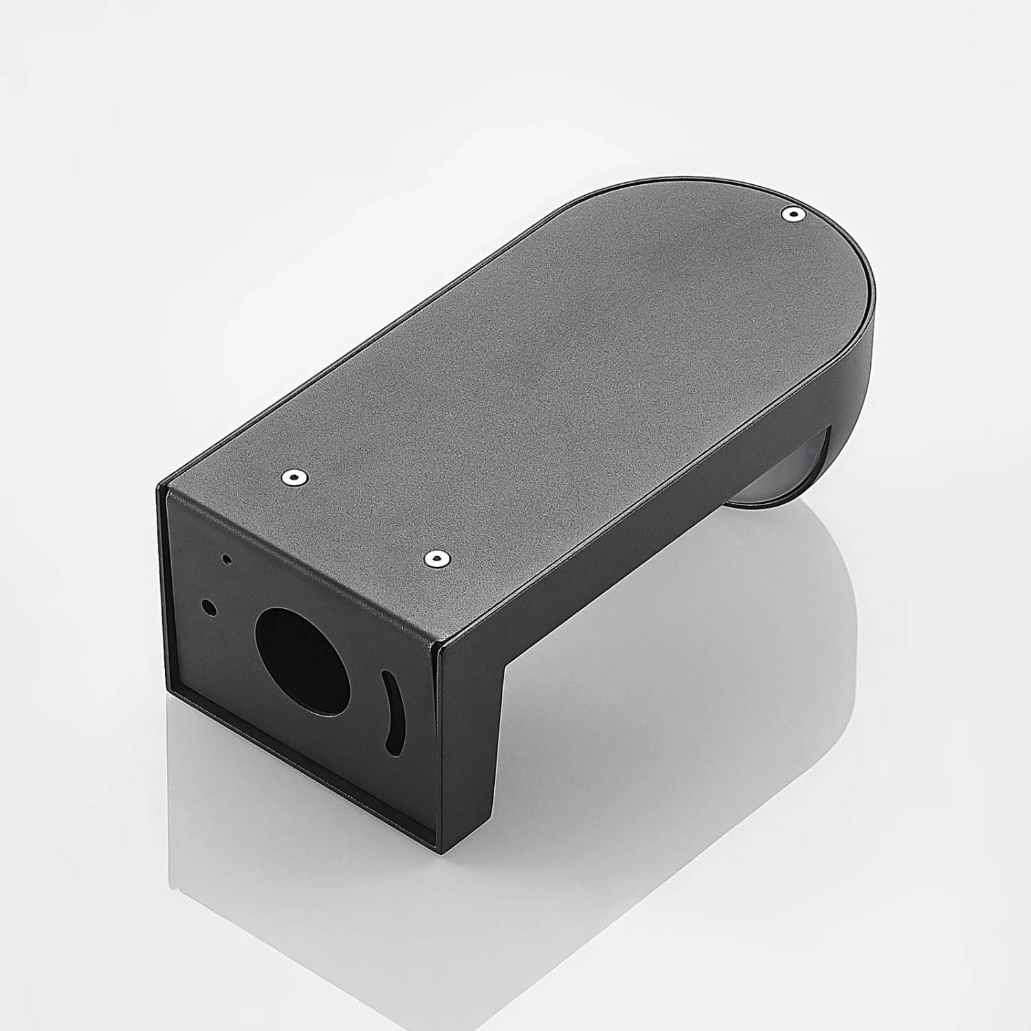 Lucande Jasmia Sensor-Außenwandlampe, Dunkelgrau 11 Lucande Jasmia Sensor-Außenwandlampe, Dunkelgrau – Bild 9