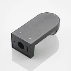 Lucande Jasmia Außenwandlampe, Dunkelgrau, G9 -Lucande 9616280 6