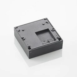 Lucande Sylvett LED-Außenwandlampe, Dunkelgrau -Lucande 9616281 6