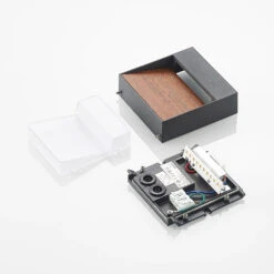 Lucande Sylvett LED-Außenwandlampe, Dunkelgrau -Lucande 9616281 7