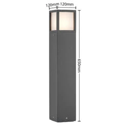 Lucande Dewari Wegeleuchte Mit E27-Fassung -Lucande 9616288 3