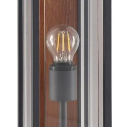 Lucande Elwin Sockelleuchte, Eckig, Alu, 50 Cm -Lucande 9616292 6