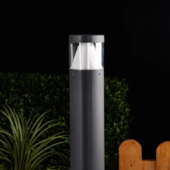 Lucande LED-Pollerleuchte Milou Aus Aluminium -Lucande 9617018 5