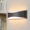 Lucande LED-Außenwandleuchte Akira, Anthrazit -Lucande 9617034
