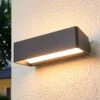 Lucande Logan - Schlichte LED-Wandlampe Für Außen, IP65 -Lucande 9617035