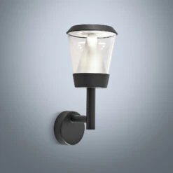 Lucande Tiany LED-Außenwandleuchte, Stehend -Lucande 9617059 7