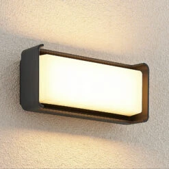 Lucande Babet LED-Außenwandleuchte -Lucande 9617072 1