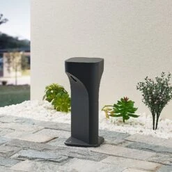 Lucande Valdeta LED-Sockellampe, Höhe 30 Cm -Lucande 9617080 2