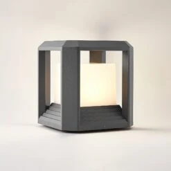 Lucande Serenella LED-Sockelleuchte -Lucande 9617086 2