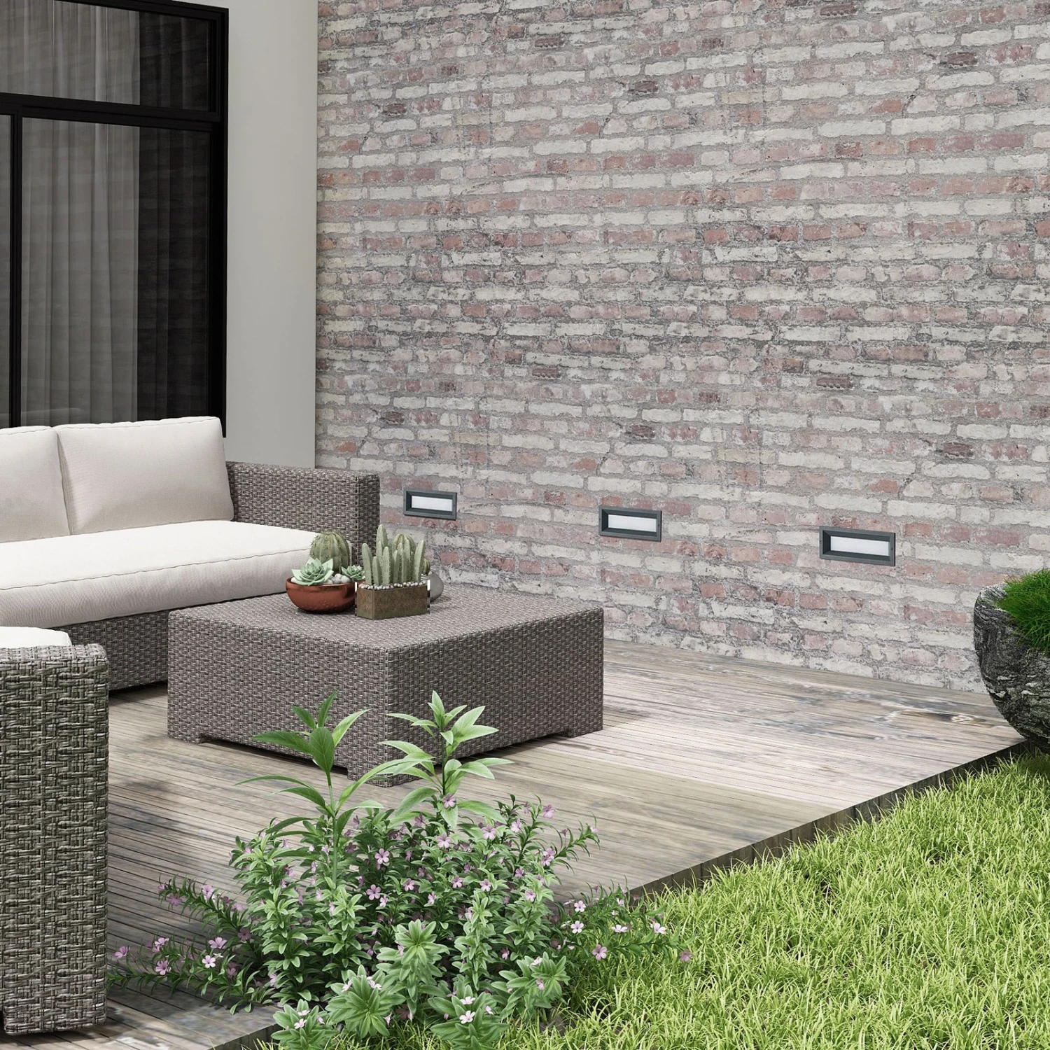 Lucande Lachlain LED-Wandeinbaulampe Für Außen 5 Lucande Lachlain LED-Wandeinbaulampe Für Außen – Bild 3