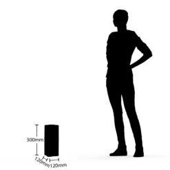 Lucande Obuna Sockelleuchte, Höhe 30 Cm -Lucande 9617105 6