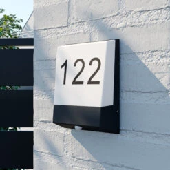 Lucande Kosman LED-Hausnummernleuchte, Sensor -Lucande 9617111 2