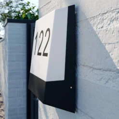 Lucande Kosman LED-Hausnummernleuchte, Sensor -Lucande 9617111 4