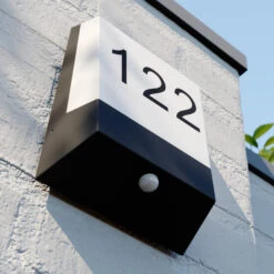 Lucande Kosman LED-Hausnummernleuchte, Sensor -Lucande 9617111 8