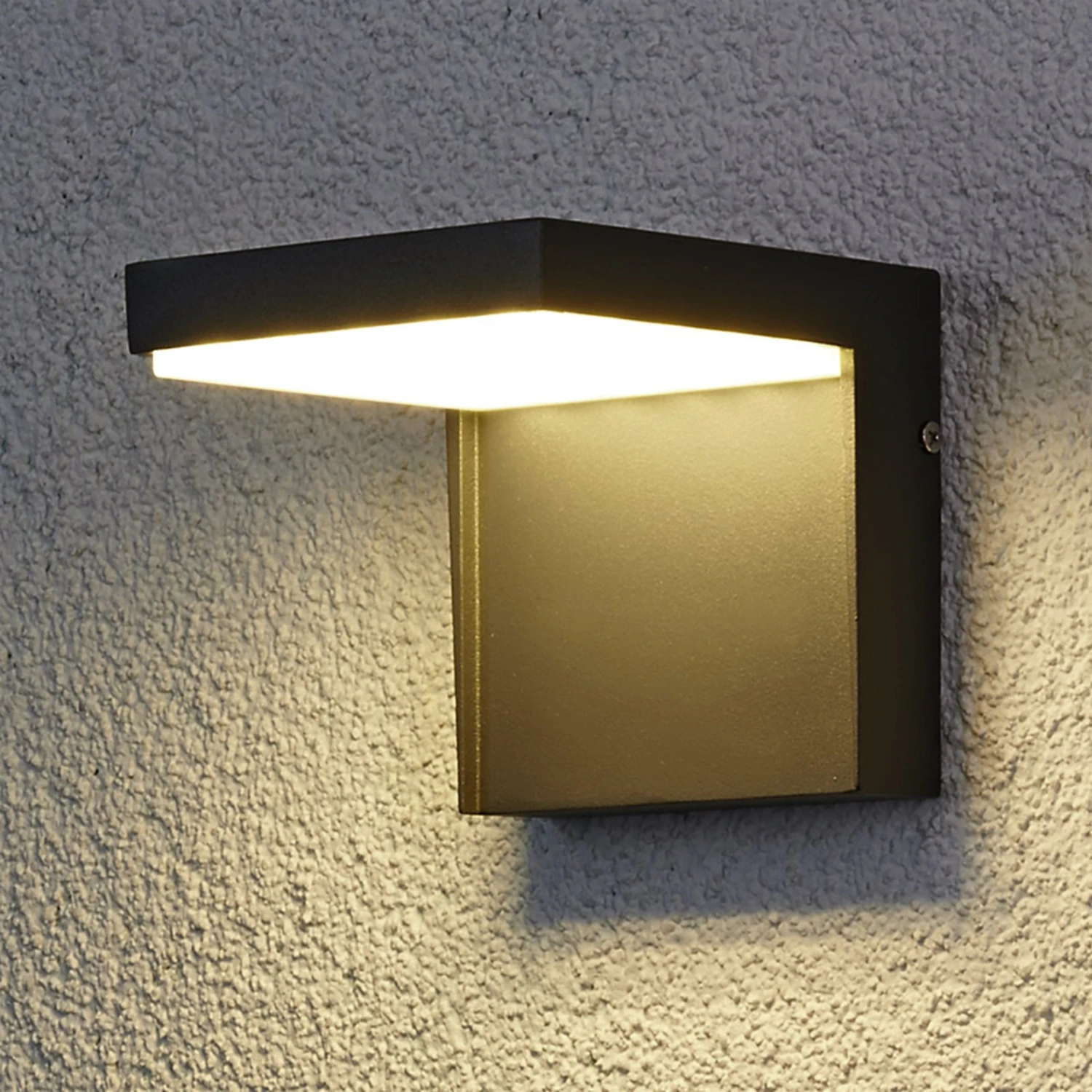 Lucande Moderne LED-Außenwandleuchte Rachel Aus Aluminium 3 Lucande Moderne LED-Außenwandleuchte Rachel Aus Aluminium