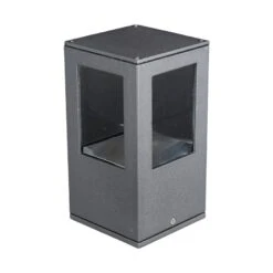 Lucande Rechteckige LED-Sockelleuchte Nicola, IP54 -Lucande 9618008 2