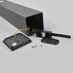 Lucande Eckige LED-Wegeleuchte Nicola, IP54 -Lucande 9618009 7