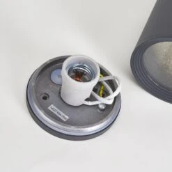 Lucande Außen-Deckenstrahler Minna, Graphit -Lucande 9618025 5