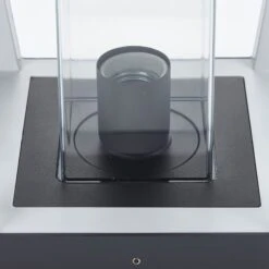 Lucande Sockelleuchte Dunia Mit Klarem Schirm -Lucande 9618138 5