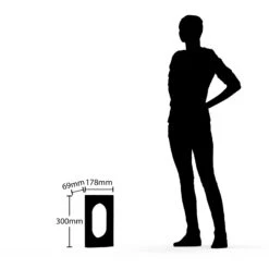 Lucande Fenti LED-Sockelleuchte, Dunkelgrau -Lucande 9618142 4