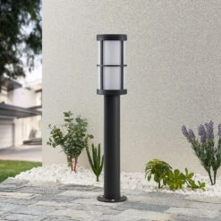 Lucande Kelini Wegeleuchte, 65 Cm, Dunkelgrau 12 Lucande Kelini Wegeleuchte, 65 Cm, Dunkelgrau -Lucande 9618149 1