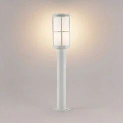 Lucande Kelini Wegeleuchte, 65 Cm, Weiß -Lucande 9618150 2