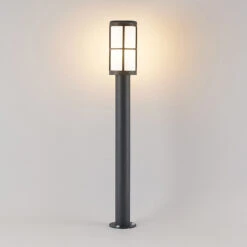 Lucande Kelini Wegeleuchte, 90 Cm, Dunkelgrau 13 Lucande Kelini Wegeleuchte, 90 Cm, Dunkelgrau -Lucande 9618151 2