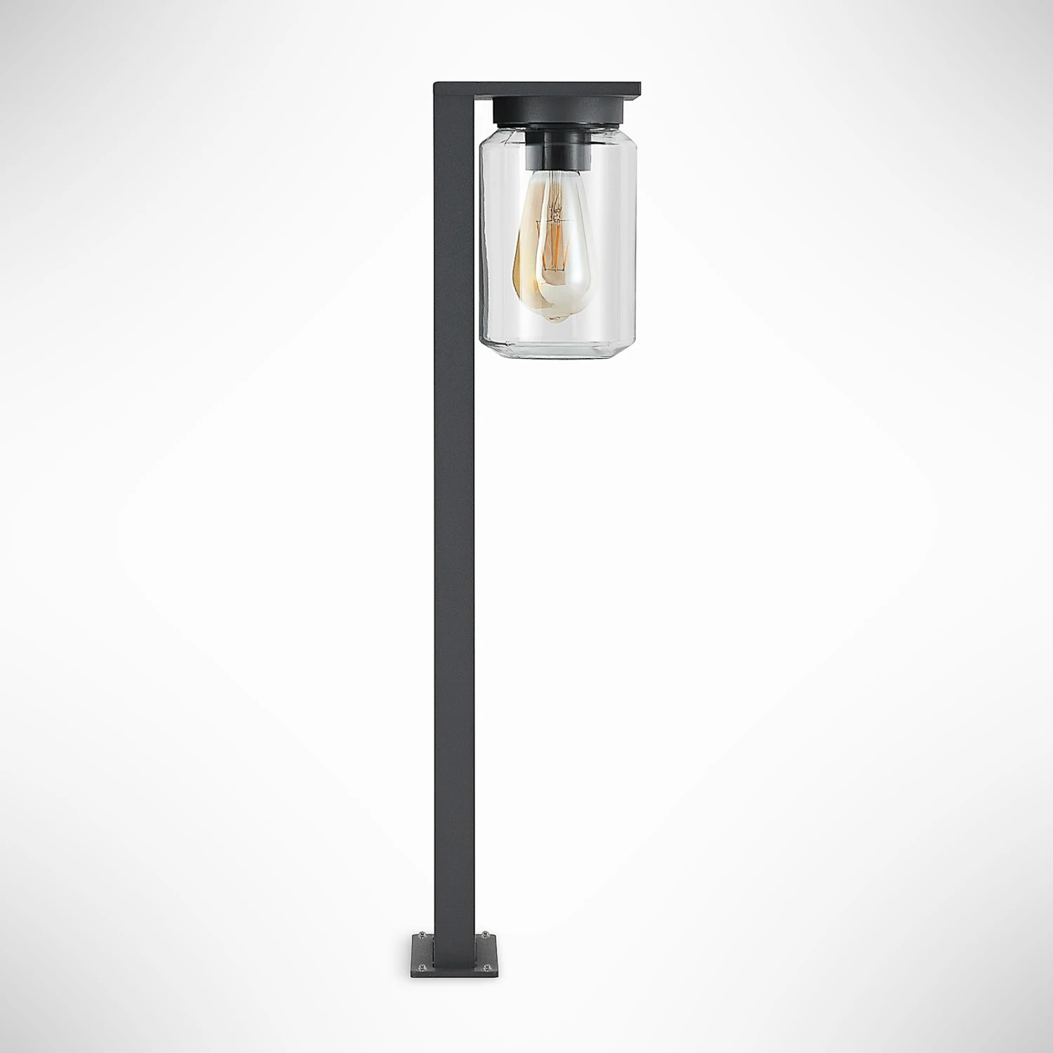 Lucande Semka Wegeleuchte, 65 Cm, Dunkelgrau 9 Lucande Semka Wegeleuchte, 65 Cm, Dunkelgrau – Bild 7