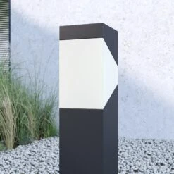 Lucande Sockelleuchte Kiran Aus Aluminium -Lucande 9619013 6