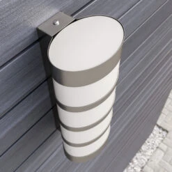 Lucande LED Edelstahl-Außenwandleuchte Leroy 18 Lucande LED Edelstahl-Außenwandleuchte Leroy -Lucande 9619020 7