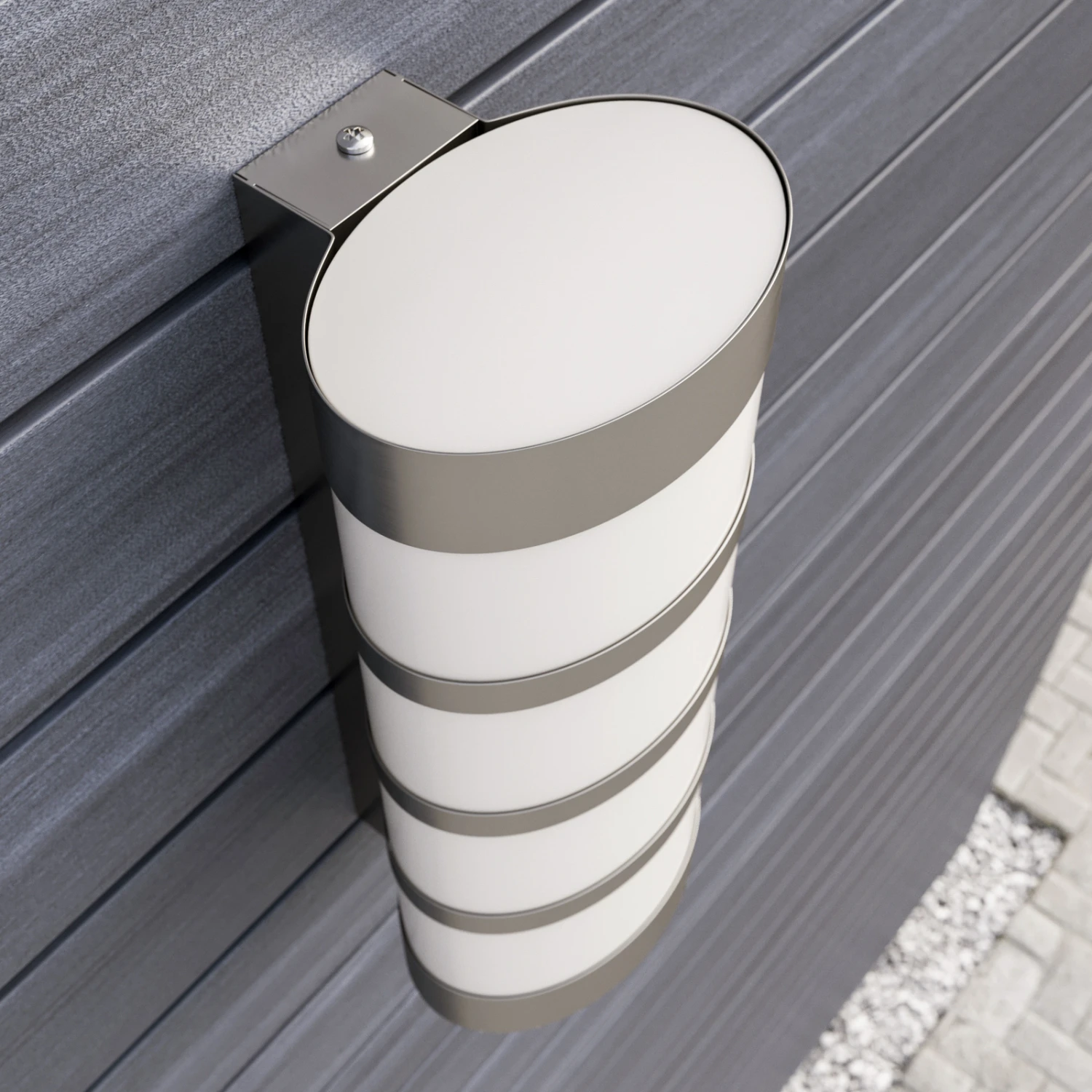 Lucande LED Edelstahl-Außenwandleuchte Leroy 10 Lucande LED Edelstahl-Außenwandleuchte Leroy – Bild 8