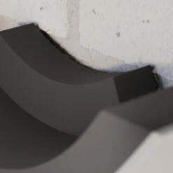 Lucande Grafitfarbene LED-Außenwandleuchte Half 17 Lucande Grafitfarbene LED-Außenwandleuchte Half -Lucande 9619026 6