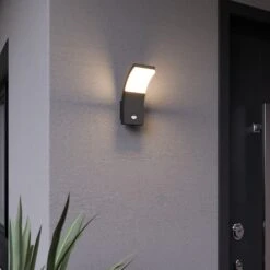 Lucande LED-Außenwandleuchte Timm Mit Bewegungssensor -Lucande 9619049 1
