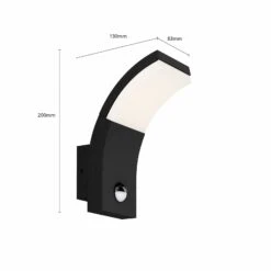 Lucande LED-Außenwandleuchte Timm Mit Bewegungssensor -Lucande 9619049 4