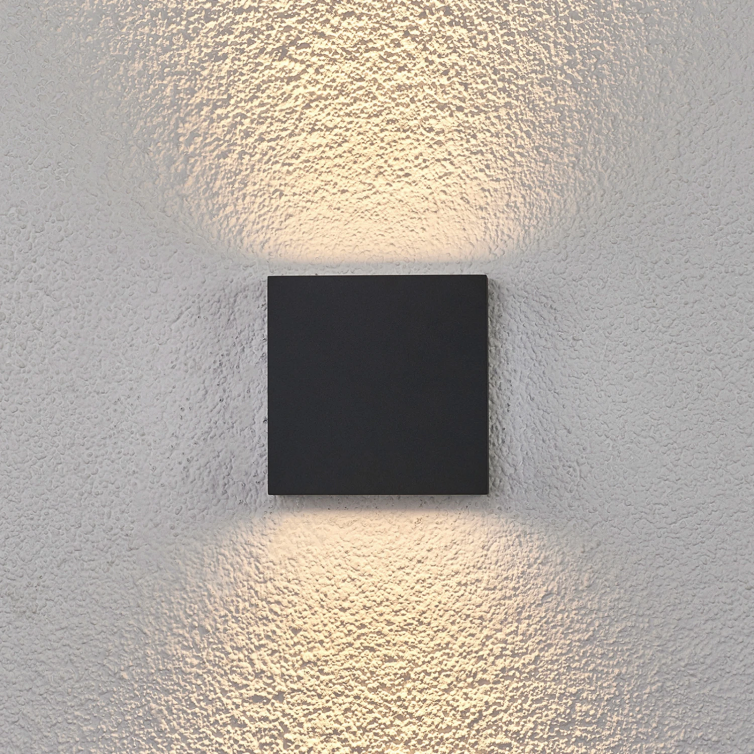 Lucande Eckige LED-Außenwandlampe Trixy In Grafitgrau 6 Lucande Eckige LED-Außenwandlampe Trixy In Grafitgrau – Bild 4