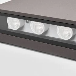 Lucande Eckige LED-Außenwandlampe Trixy In Grafitgrau 12 Lucande Eckige LED-Außenwandlampe Trixy In Grafitgrau -Lucande 9619075 4