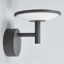 Lucande Anthrazitfarbene LED-Außenwandleuchte Fenia 15 Lucande Anthrazitfarbene LED-Außenwandleuchte Fenia -Lucande 9619130 4