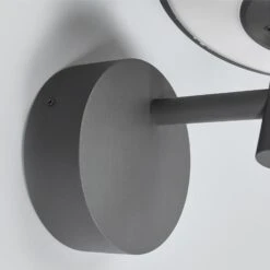 Lucande Anthrazitfarbene LED-Außenwandleuchte Fenia 18 Lucande Anthrazitfarbene LED-Außenwandleuchte Fenia -Lucande 9619130 7