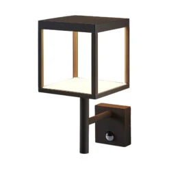 Lucande LED-Außenwandleuchte Cube, Graphit, Mit Sensor 13 Lucande LED-Außenwandleuchte Cube, Graphit, Mit Sensor -Lucande 9619160 2