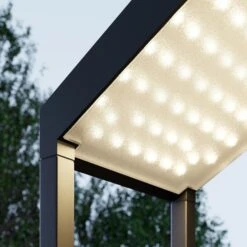 Lucande Timeo LED-Solar-Außenwandleuchte -Lucande 9619182 8