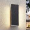 Lucande Aegisa LED-Außenwandlampe, Eckig 2 Lucande Aegisa LED-Außenwandlampe, Eckig -Lucande 9619183