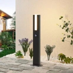 Lucande Virgalia LED-Wegeleuchte, 65 Cm Mit Sensor -Lucande 9619221 1