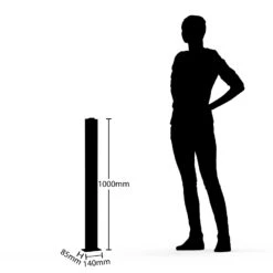 Lucande Virgalia LED-Wegeleuchte, 100 Cm, Sensor 14 Lucande Virgalia LED-Wegeleuchte, 100 Cm, Sensor -Lucande 9619222 5