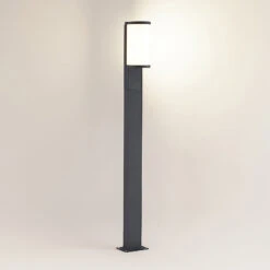 Lucande Jokum LED-Wegelampe, IP65, 100 Cm -Lucande 9619228 2