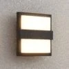 Lucande Gylfi LED-Außenwandleuchte, Quadratisch -Lucande 9619231