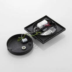 Lucande Gylfi LED-Außenwandleuchte Quadrat.+Sensor -Lucande 9619232 8