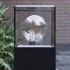 Lucande Keke Sockelleuchte, Höhe 30 Cm -Lucande 9619240 4