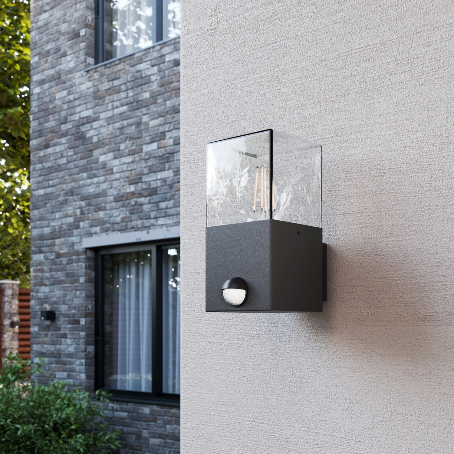 Lucande Keke Außenwandleuchte Mit Sensor 5 Lucande Keke Außenwandleuchte Mit Sensor – Bild 3