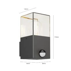 Lucande Keke Außenwandleuchte Mit Sensor 15 Lucande Keke Außenwandleuchte Mit Sensor -Lucande 9619243 4